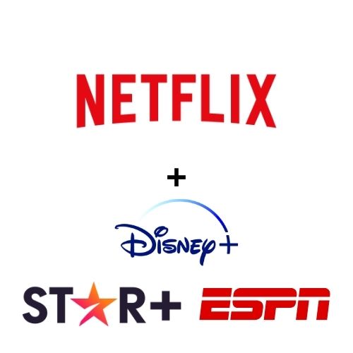 Netflix + Star Disney ESPN
