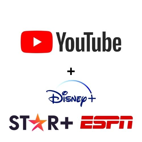 YouTube + Star Disney ESPN