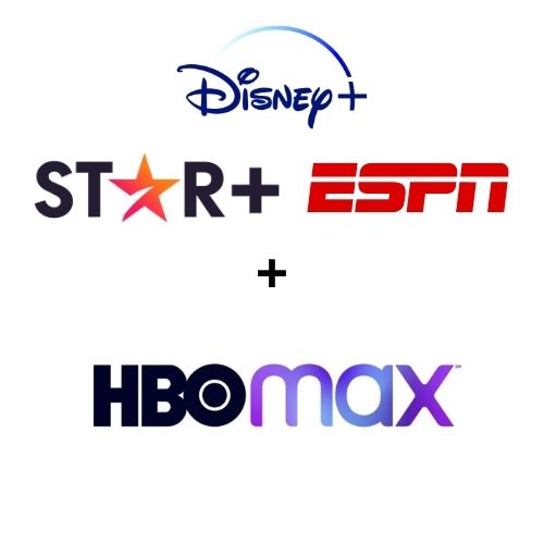Star Disney ESPN + HBO MAX
