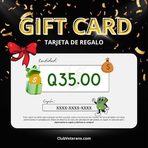 Gift Card Q35 | Tarjeta de Regalo Digital