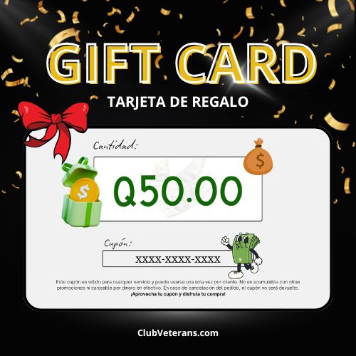 Gift Card Q50 | Tarjeta de Regalo Digital